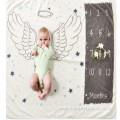 Newborn Baby Photo Props Memory Monthly Milestone Blanket